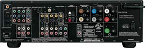 Onkyo TX-SR503 rear panel